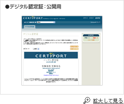 デジタル認定証：公開用